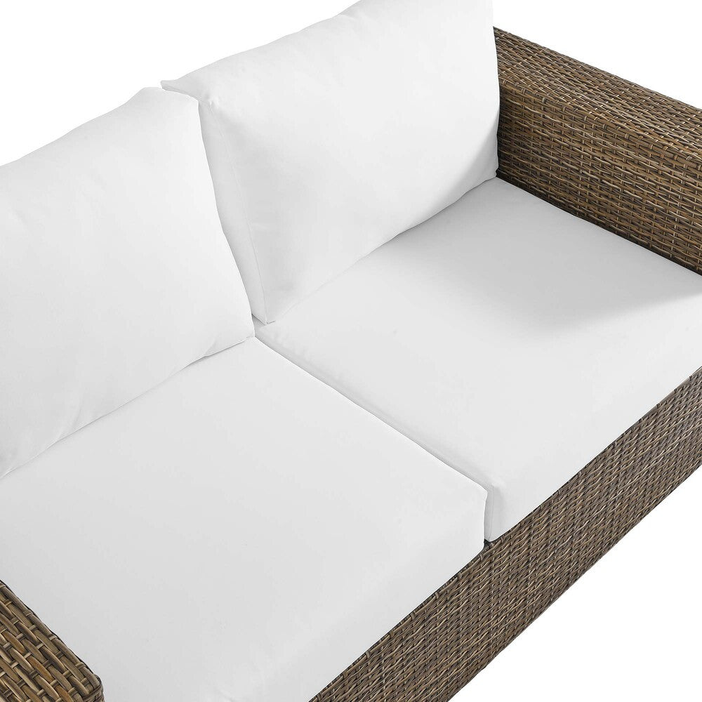 EEI-6246-CAP-WHI Convene Outdoor Patio Loveseat by Modway