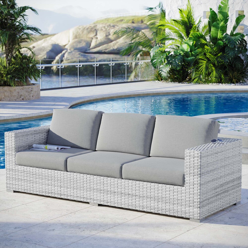 EEI-4305 Convene Outdoor Patio Sofa by Modway