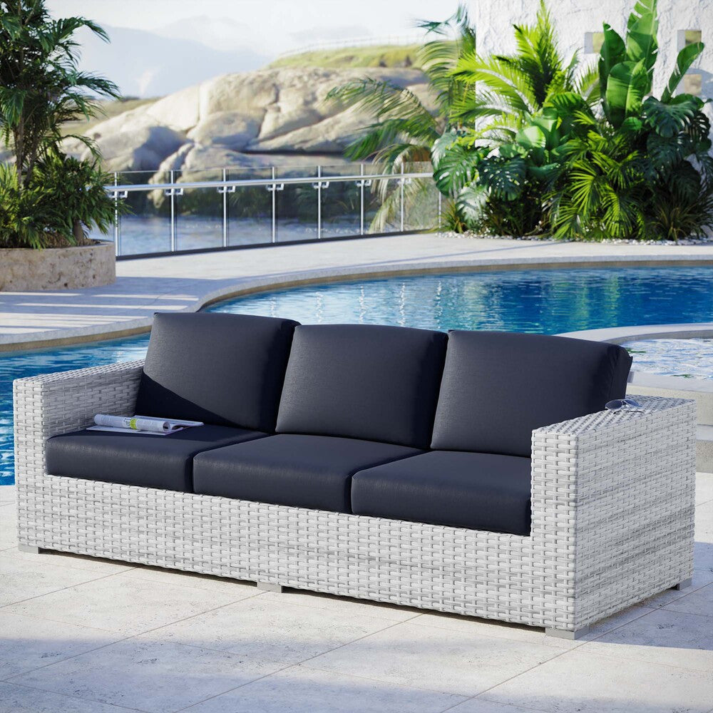 EEI-4305 Convene Outdoor Patio Sofa by Modway