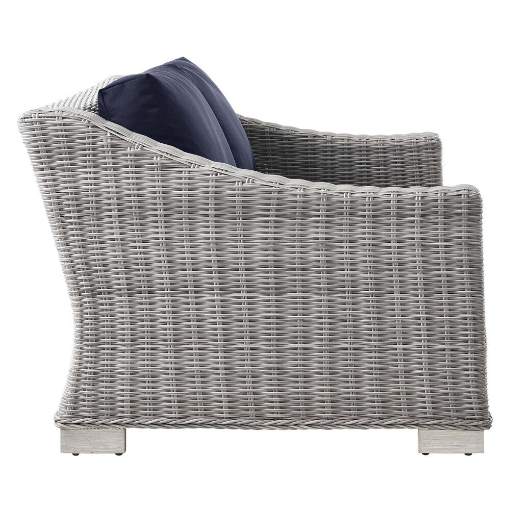 EEI-5091 Conway 4-Piece Outdoor Patio Wicker Rattan Furniture Set by Modway