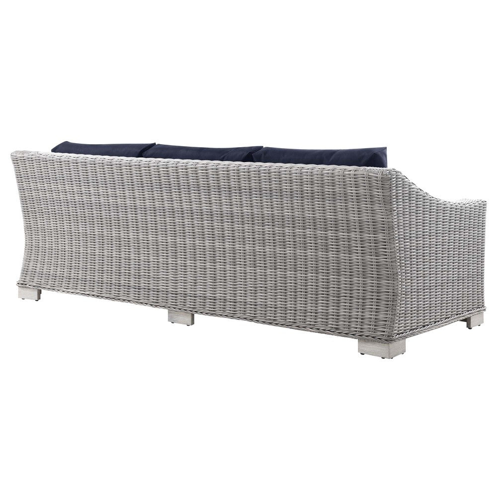 EEI-5091 Conway 4-Piece Outdoor Patio Wicker Rattan Furniture Set by Modway