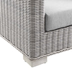 EEI-5095 Conway 4-Piece Outdoor Patio Wicker Rattan Furniture Set by Modway
