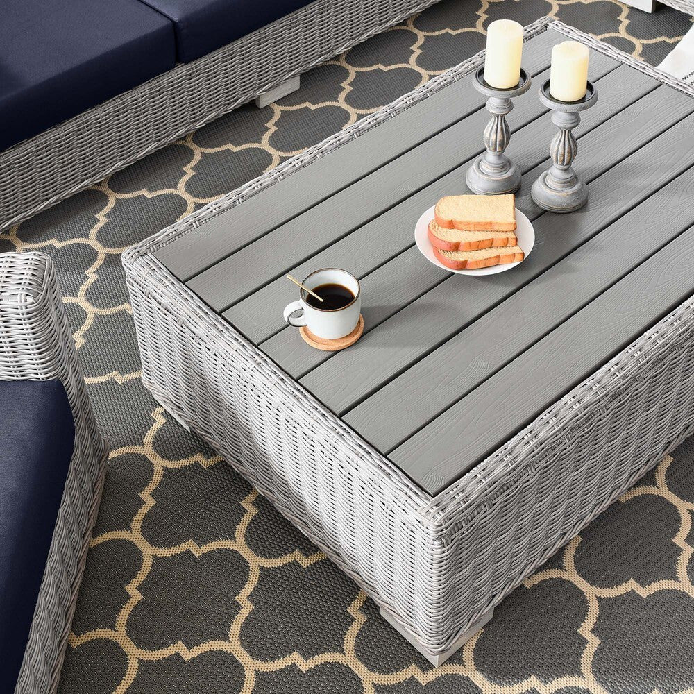 EEI-5095 Conway 4-Piece Outdoor Patio Wicker Rattan Furniture Set by Modway