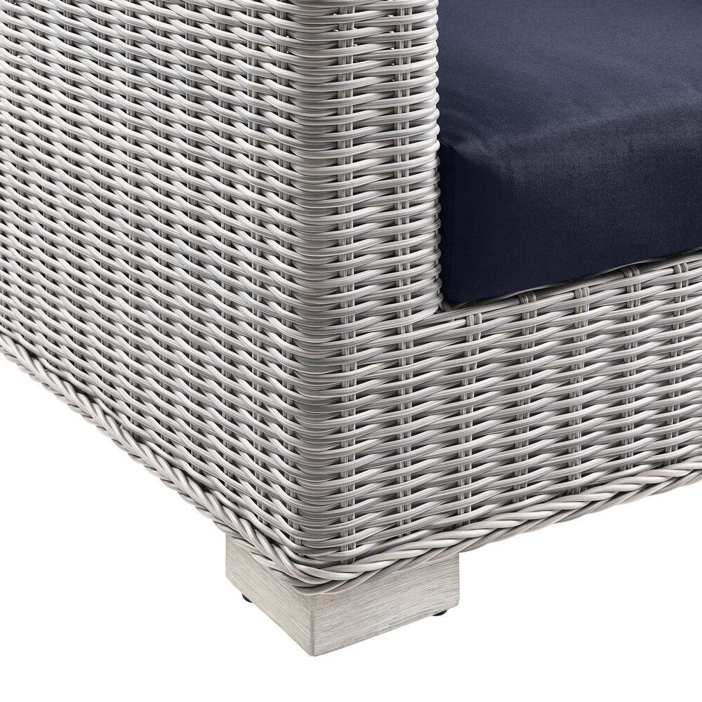 EEI-5095 Conway 4-Piece Outdoor Patio Wicker Rattan Furniture Set by Modway