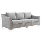 EEI-4355 Conway 4-Piece Sunbrella&reg; Outdoor Patio Wicker Rattan Furniture Set by Modway