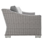 EEI-4355 Conway 4-Piece Sunbrella&reg; Outdoor Patio Wicker Rattan Furniture Set by Modway