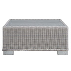 EEI-5097-GRY Conway 5-Piece Outdoor Patio Wicker Rattan Furniture Set by Modway