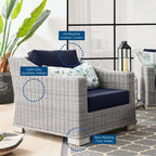 EEI-4840 Conway Outdoor Patio Wicker Rattan Armchair by Modway