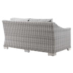 EEI-4841 Conway Outdoor Patio Wicker Rattan Loveseat by Modway