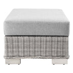 EEI-4839 Conway Outdoor Patio Wicker Rattan Ottoman by Modway