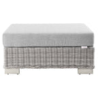 EEI-4839 Conway Outdoor Patio Wicker Rattan Ottoman by Modway