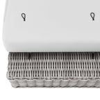 EEI-4839 Conway Outdoor Patio Wicker Rattan Ottoman by Modway