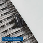 EEI-4839 Conway Outdoor Patio Wicker Rattan Ottoman by Modway