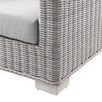 EEI-4842 Conway Outdoor Patio Wicker Rattan Sofa by Modway