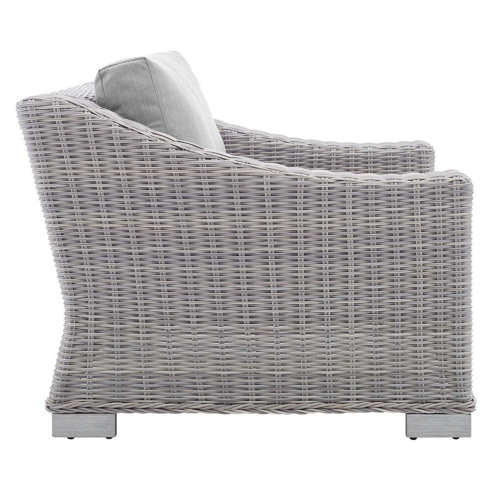 EEI-3972 Conway Sunbrella&reg; Outdoor Patio Wicker Rattan Armchair by Modway