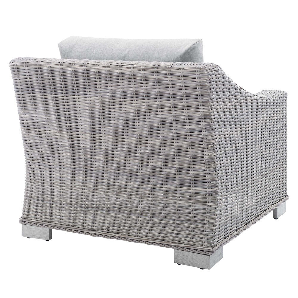 EEI-3972 Conway Sunbrella&reg; Outdoor Patio Wicker Rattan Armchair by Modway