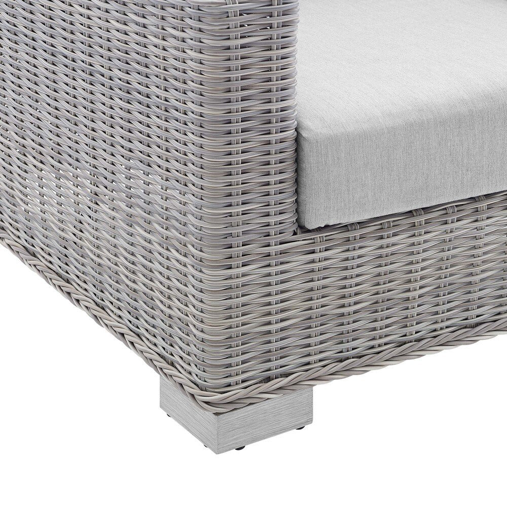 EEI-3972 Conway Sunbrella&reg; Outdoor Patio Wicker Rattan Armchair by Modway