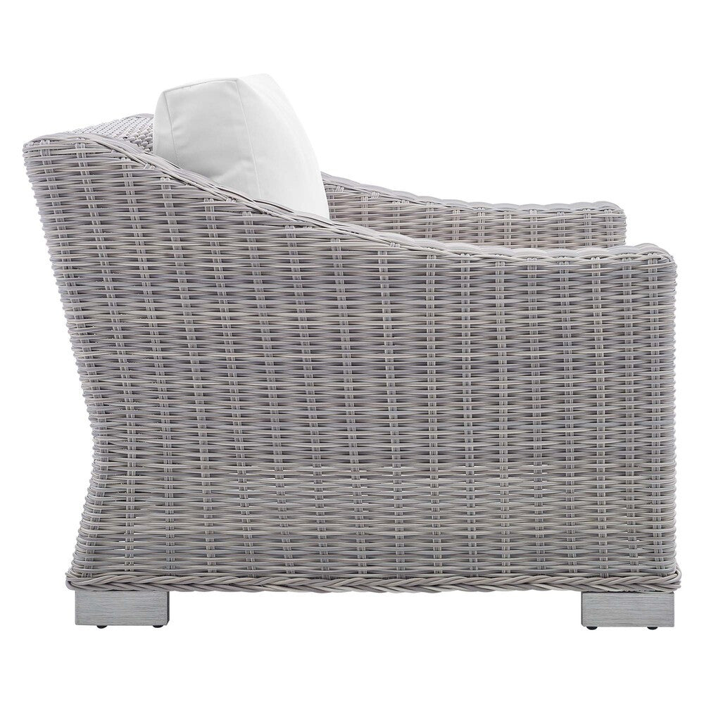 EEI-3972 Conway Sunbrella&reg; Outdoor Patio Wicker Rattan Armchair by Modway