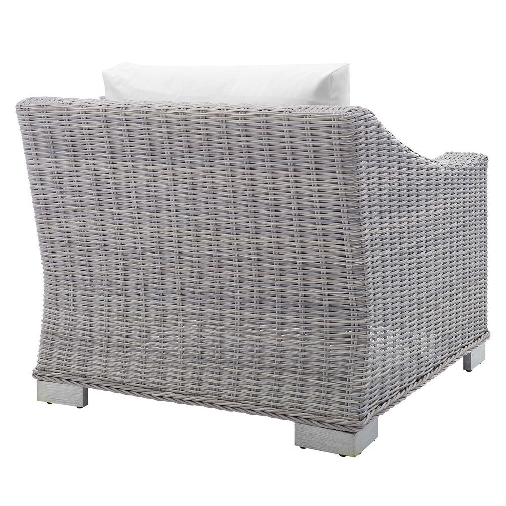 EEI-3972 Conway Sunbrella&reg; Outdoor Patio Wicker Rattan Armchair by Modway