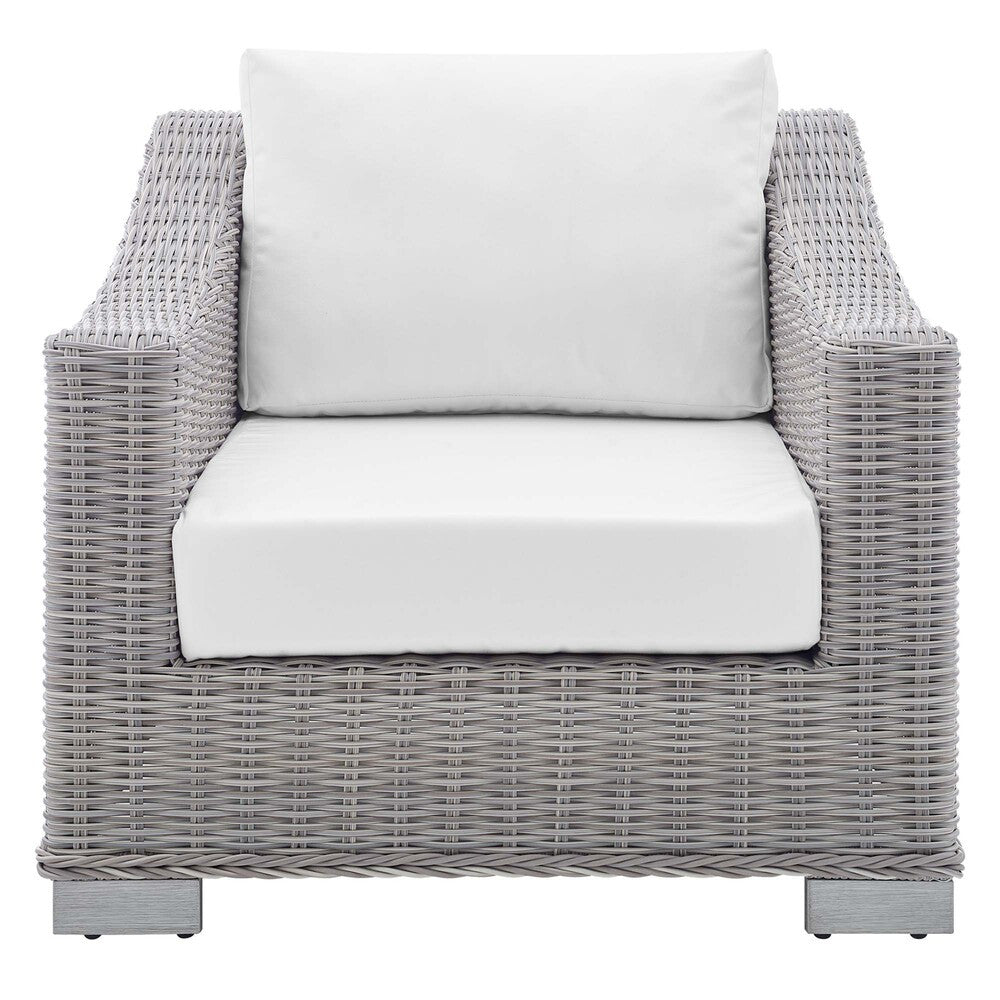 EEI-3972 Conway Sunbrella&reg; Outdoor Patio Wicker Rattan Armchair by Modway