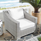 EEI-3972 Conway Sunbrella&reg; Outdoor Patio Wicker Rattan Armchair by Modway