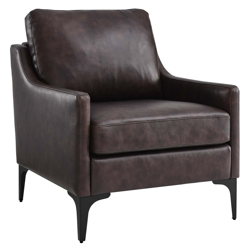 EEI-6022 Corland Leather Armchair by Modway