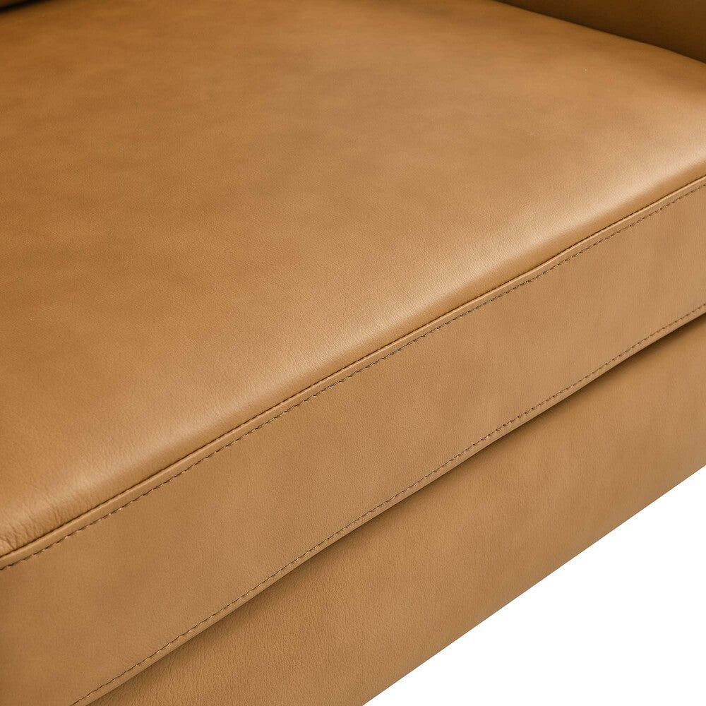 EEI-6020-TAN Corland Leather Loveseat by Modway