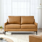 EEI-6020-TAN Corland Leather Loveseat by Modway