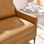 EEI-6020-TAN Corland Leather Loveseat by Modway