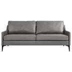 EEI-6018-GRY Corland Leather Sofa by Modway