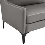 EEI-6018-GRY Corland Leather Sofa by Modway