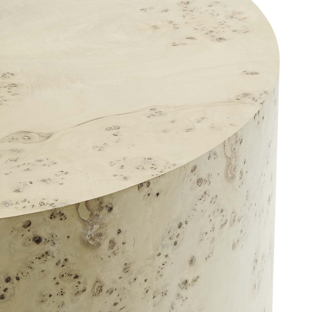 EEI-6274 Cosmos 35" Round Burl Wood Coffee Table by Modway