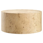 EEI-6274 Cosmos 35" Round Burl Wood Coffee Table by Modway