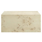 EEI-6272 Cosmos 36" Square Burl Wood Coffee Table by Modway