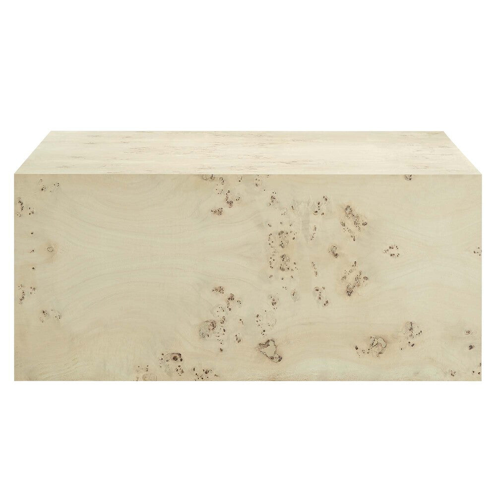 EEI-6272 Cosmos 36" Square Burl Wood Coffee Table by Modway