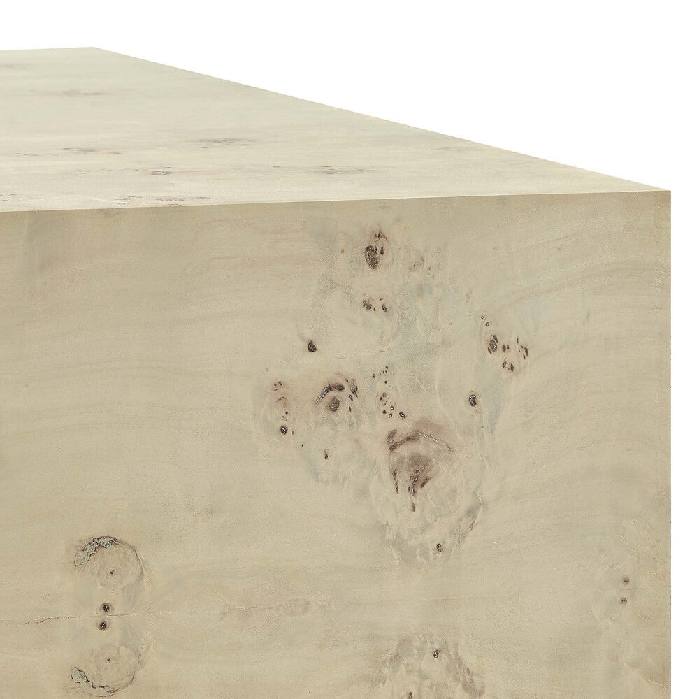 EEI-6272 Cosmos 36" Square Burl Wood Coffee Table by Modway