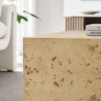 EEI-6272 Cosmos 36" Square Burl Wood Coffee Table by Modway