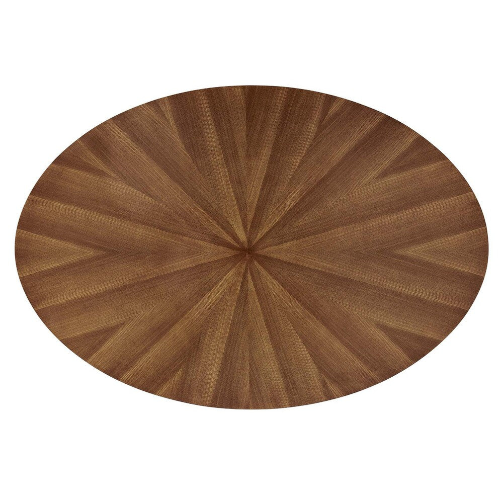 EEI-3848 Crossroads 63" Oval Wood Dining Table by Modway