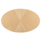 EEI-3849 Crossroads 71" Oval Wood Dining Table by Modway