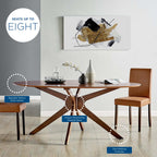 EEI-3849 Crossroads 71" Oval Wood Dining Table by Modway