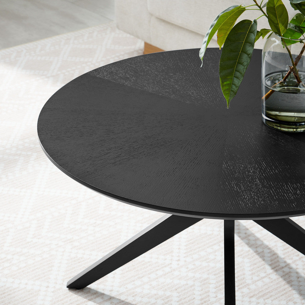 EEI-6557 Crossroads Round Wood Coffee Table by Modway