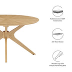 EEI-6557 Crossroads Round Wood Coffee Table by Modway