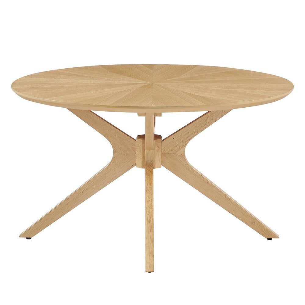 EEI-6557 Crossroads Round Wood Coffee Table by Modway