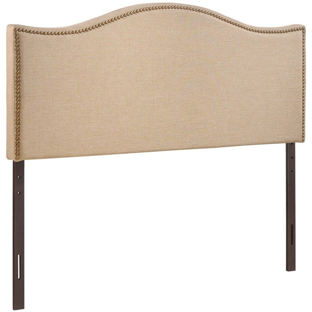 MOD-5206 Curl Nailhead Upholstered Queen Headboard by Modway