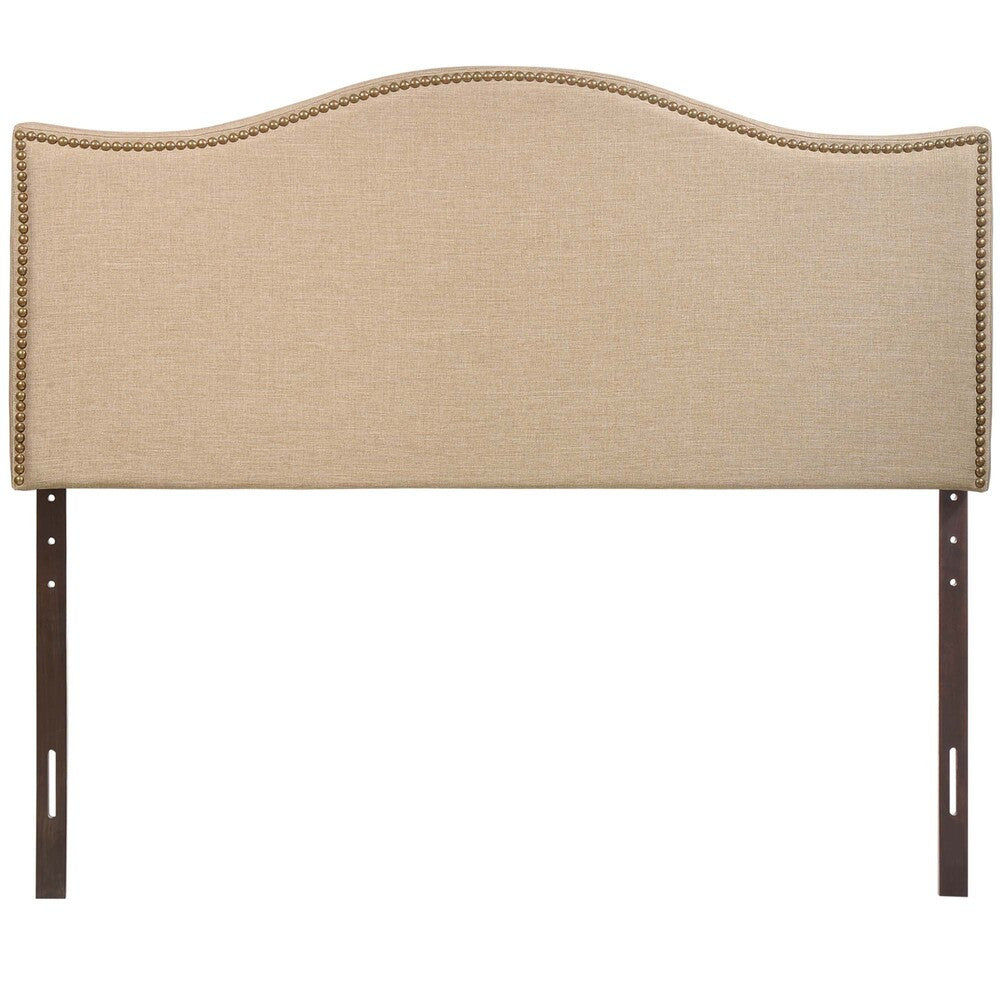 MOD-5206 Curl Nailhead Upholstered Queen Headboard by Modway