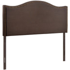 MOD-5206 Curl Nailhead Upholstered Queen Headboard by Modway