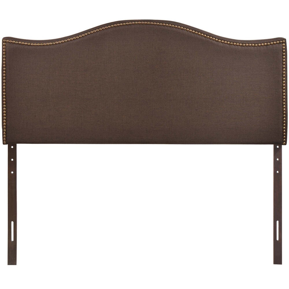 MOD-5206 Curl Nailhead Upholstered Queen Headboard by Modway