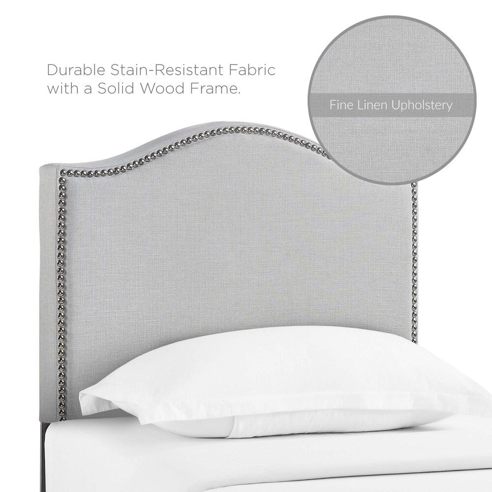 MOD-5209 Curl Nailhead Upholstered Twin Headboard by Modway