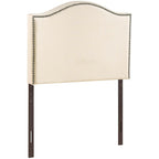 MOD-5209 Curl Nailhead Upholstered Twin Headboard by Modway