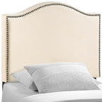 MOD-5209 Curl Nailhead Upholstered Twin Headboard by Modway